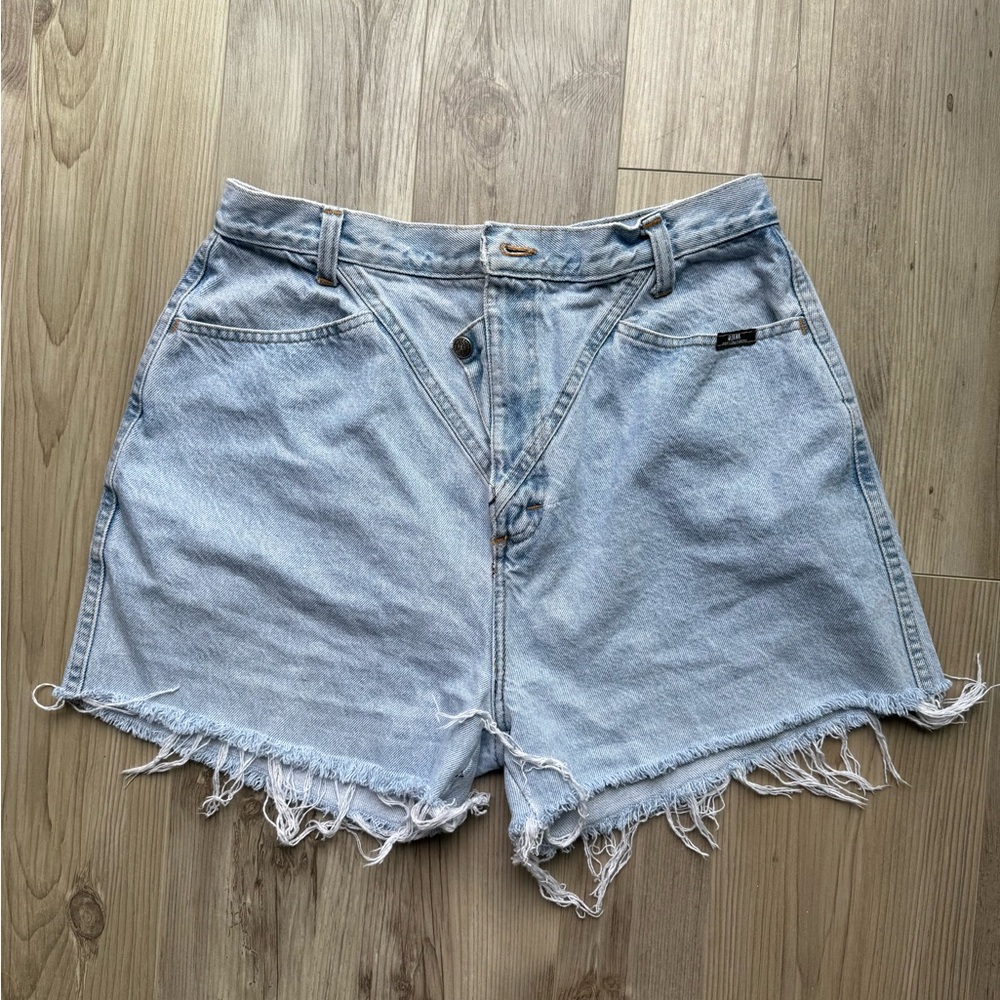 Vintage Ozark Mountains Women’s Denim Blue Jean Shorts Size Large
